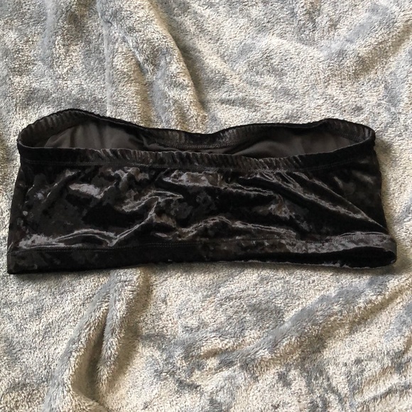 Velveteen Bandeau Top - Picture 4 of 6